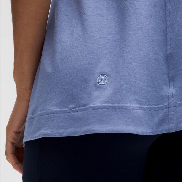 NWOT Lululemon Long Cotton Crewneck Tank - Picture 4 of 8